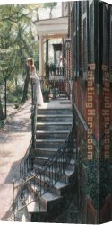 Beginning Canvas Paintings - A New Beginning by Steve Hanks