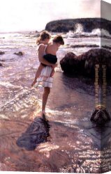 Place Canvas Paintings - A Place to Share by Steve Hanks