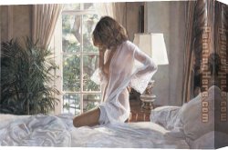 The Three Graces Canvas Paintings - Sheer Grace by Steve Hanks