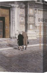 A Peaceful Time Canvas Paintings - Taking Their Time by Steve Hanks