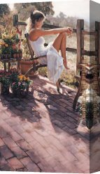 When The Story Begins Canvas Paintings - Where the Healing Begins by Steve Hanks