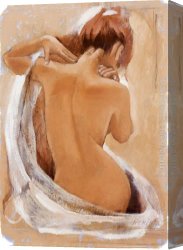 Talantbek Canvas Paintings - Body and Soul by Talantbek Chekirov