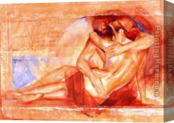 Salisbury Close Canvas Paintings - Close Encounter by Talantbek Chekirov