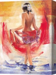 Fun in The Sun VIII Canvas Paintings - Facing the Sun by Talantbek Chekirov