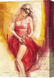 Talantbek Canvas Paintings - Mind and Body by Talantbek Chekirov