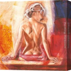 Spirits at Play II Canvas Paintings - Play of Light by Talantbek Chekirov