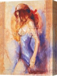 Talantbek Canvas Paintings - Some Smile by Talantbek Chekirov