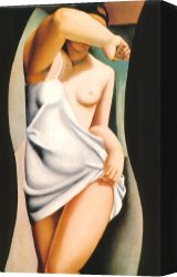 Lempicka Canvas Paintings - Le Modelle by Tamara de Lempicka