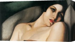 Dreams Canvas Paintings - the dream main by Tamara de Lempicka