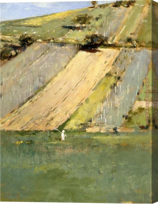 Theodore Robinson Valley of the Seine Giverny Stretched ...