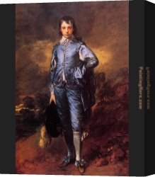 Thomas Gainsborough Canvas Paintings - The Blue Boy by Thomas Gainsborough