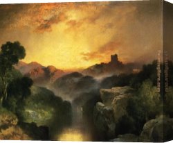 Dreams Canvas Paintings - Land of Dreams by Thomas Moran
