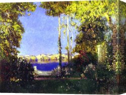 Departure of Ulysses From The Land of The Feaci Canvas Paintings - The never-never Land by Tom Mostyn