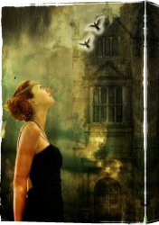 The Bird Seller Canvas Paintings - Birds of Hope by Unknown Artist