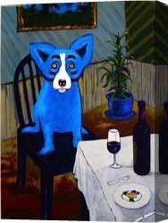 Coming Canvas Paintings - guess who is coming by Unknown Artist