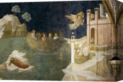 Life of Mary Magdalene Noli Me Tangere by Giotto Canvas Paintings - Life of Mary Magdalene Mary Magdalene's Voyage to Marseilles by Unknown Artist