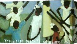 Sisters Canvas Paintings - Little Sisters of Loretto by Unknown Artist