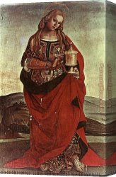 Luca Canvas Paintings - Mary Magdalene By Luca Signorelli by Unknown Artist