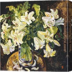 Burgers Canvas Paintings - Purity by Bobbie Burgers by Unknown Artist