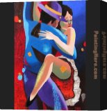 Stretched Canvas Painting