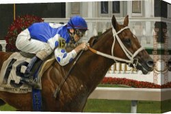 Burne-jones Canvas Paintings - Smarty Jones by Unknown Artist