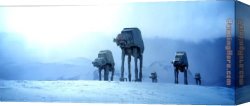 Episode From The Franco-prussian War Canvas Paintings - star Wars Empire Strikes Back by Unknown Artist