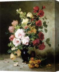 Untitled II Canvas Paintings - Untitled flower by Unknown Artist