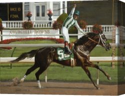 Episode From The Franco-prussian War Canvas Paintings - War Emblem by Unknown Artist