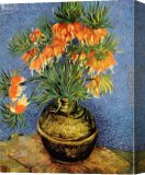 Vincent van Gogh Still Life with imperial crowns in a bronze vase ...