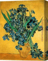 Allegory of Human Life Canvas Paintings - Still Life with Iris by Vincent van Gogh