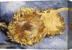 Bernaert Van Orley Canvas Paintings - Sunflowers by Vincent van Gogh