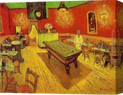 Dance The Night Away Canvas Paintings - The Night Cafe by Vincent van Gogh