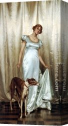 Good Canvas Paintings - Good Companions by Vittorio Reggianini