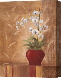 Orchids Canvas Paintings - Orchid Obsession II by Vivian Flasch