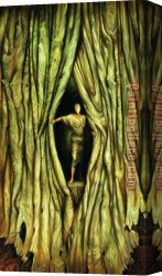 Vladimir Kush Canvas Paintings - Nero II by Vladimir Kush