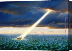 Vladimir Kush Canvas Paintings - Ulysses by Vladimir Kush