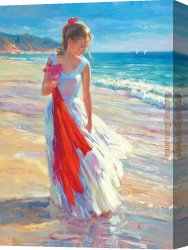 Volegov Canvas Paintings - coastal breeze by Vladimir Volegov