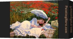 Sweet Canvas Paintings - sweet dream by Vladimir Volegov