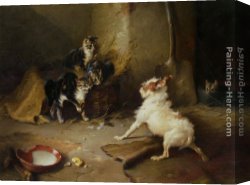 Over Matched Canvas Paintings - Over Matched by Walter Hunt