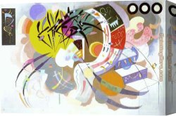 Wassily Kandinsky Canvas Paintings - Dominant Curve by Wassily Kandinsky