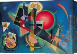 1925 Canvas Paintings - Im Blau 1925 by Wassily Kandinsky