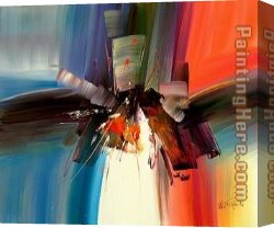 Palette Knife Canvas Paintings - wksn15 by Wilkinson
