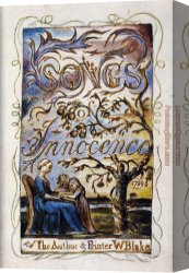 Robert Williams Canvas Paintings - Songs of Innocence by William Blake