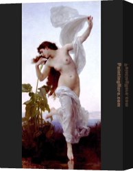 William Bouguereau Canvas Paintings - Dawn by William Bouguereau