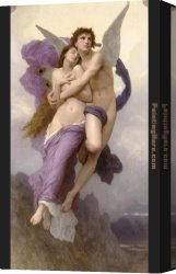The Abduction of a Herzegovenian Woman Canvas Paintings - The Abduction of Psyche by William Bouguereau
