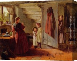 Hide-and-seek Canvas Paintings - Hide and Seek by William Henry Knight