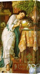 The Moose Hunt Canvas Paintings - Isabella and the Pot of Basil by William Holman Hunt