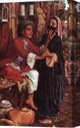 The Perfume Maker Canvas Paintings - The Lantern Maker's Courtship by William Holman Hunt