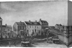 The Beginning of a Perfect Day Canvas Paintings - Firemen's Washing Day by William P. Chappel