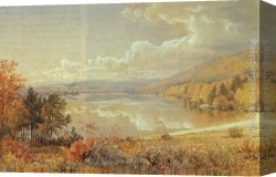 Trost Canvas Paintings - Truth to Nature by William Trost Richards